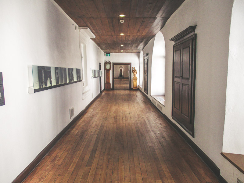 hallway in monastery