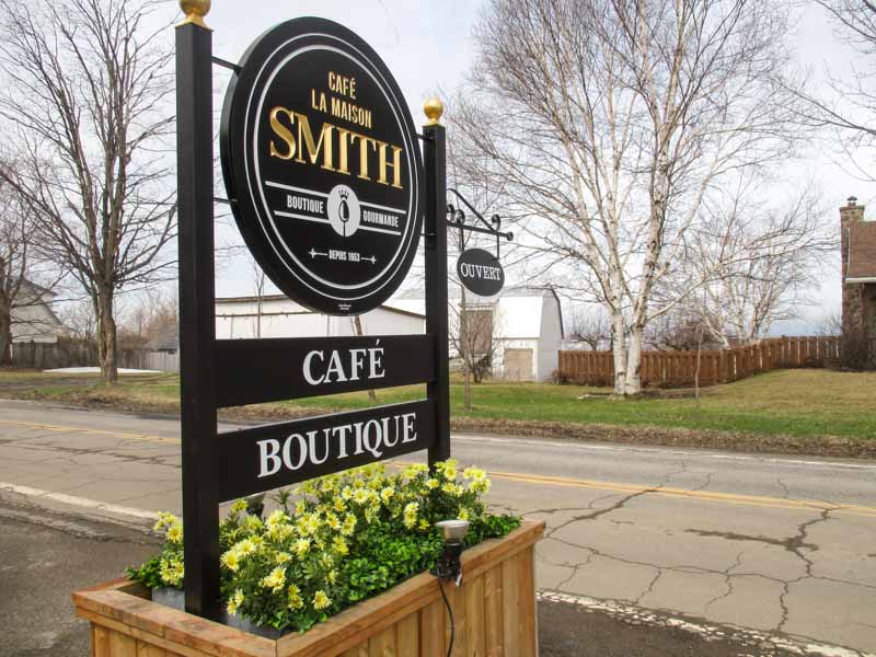 Cafe La Maison Smith on Ile d’Orleans