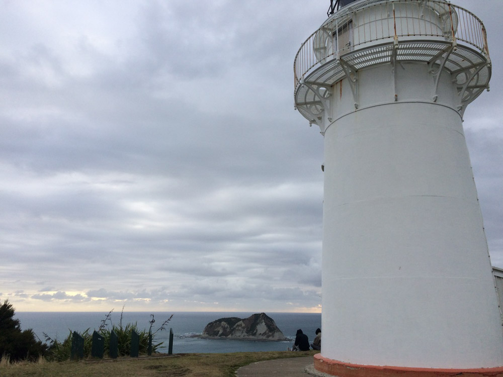 Sunrise at East Cape Lighthouse in Te Araroa, New Zealand. (c) Suzie Smith
