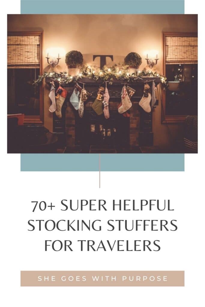 Stocking stuffers for travelers might be the most practical gift you can give them. Here is a list of 70+ small gifts for travelers they are sure to love. 